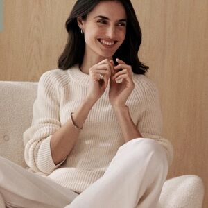 Jenni Kayne Cotton Fisherman Ivory Medium